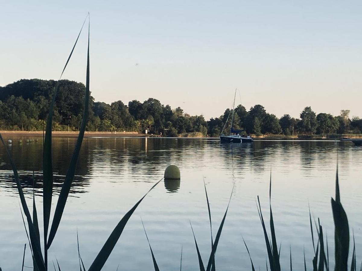 Draussen Am See Losheim Exterior foto